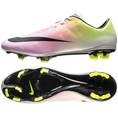 Nike Mercurial Veloce II FG White/Black/Volt 